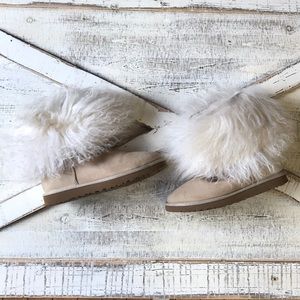 Ugg boots size 8 fur